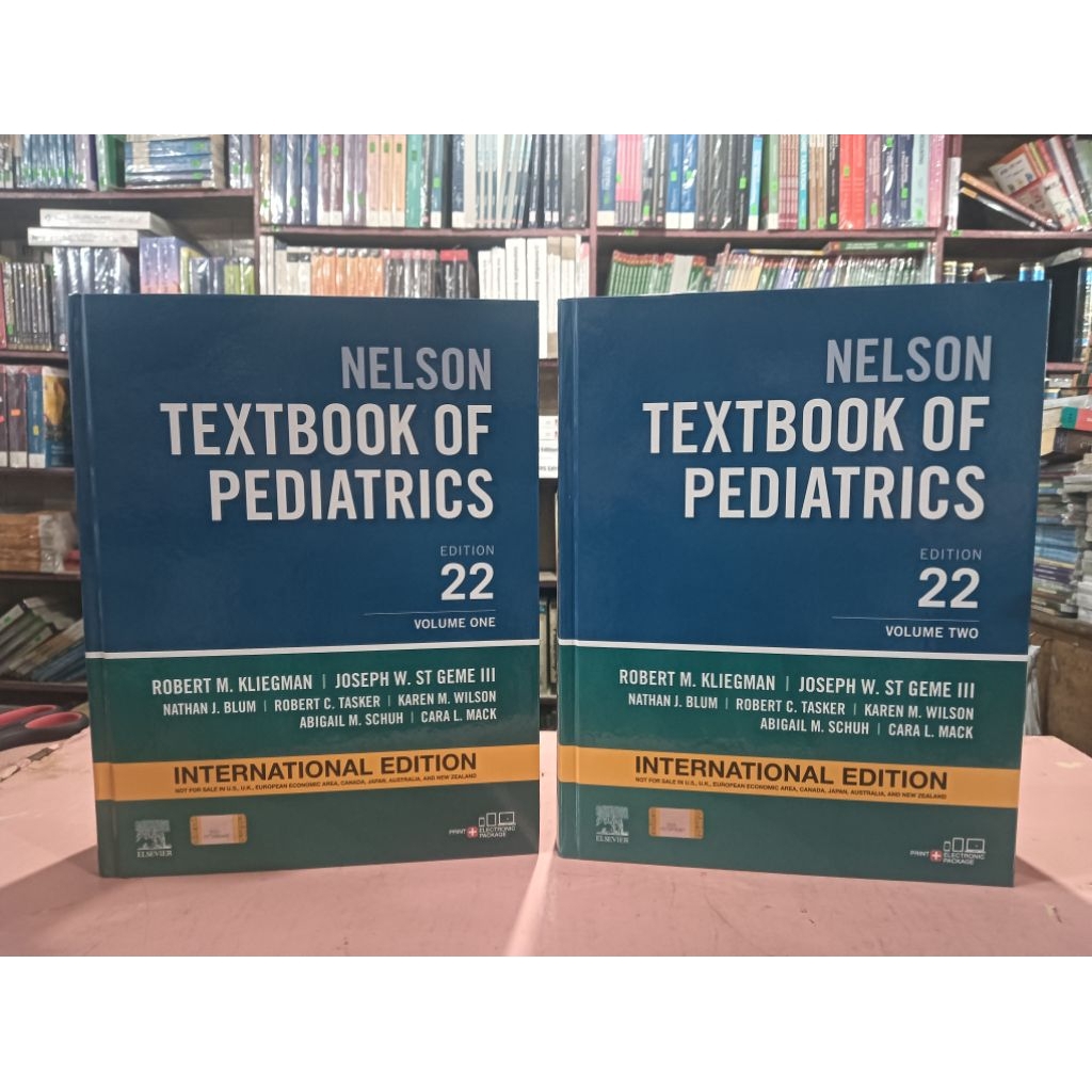 Nelson Textbook of Pediatrics 22nd Edition Vol.1&2 Set by Kliegman