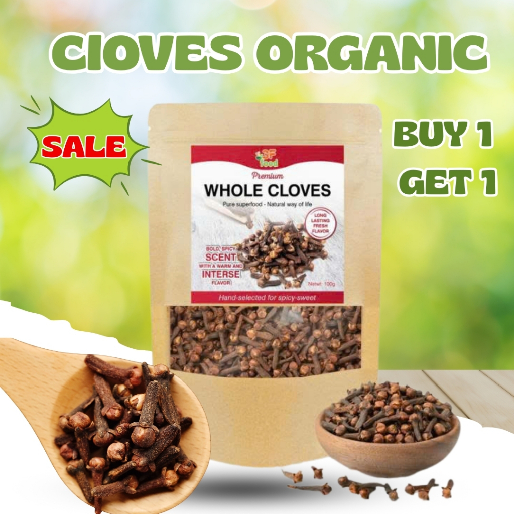 BUY 1 GET 1 - Cloves (50g - 100g) | Aromatic Spice for Cooking, Baking ...