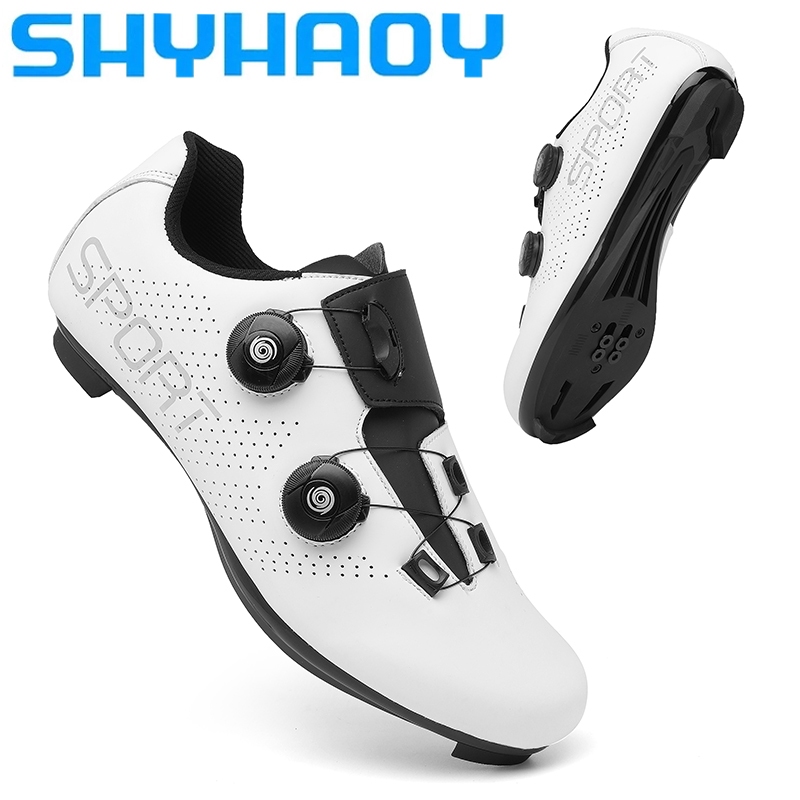 Scarpe Ciclismo Uomo Da Strada/MTB Con Tacchetti SPD &ndash; Autobloccanti &ndash; Traspiranti E Leggere