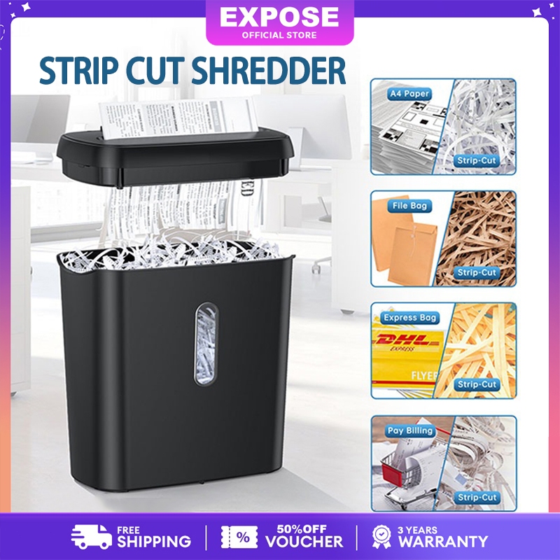 Expose Automatic Paper 10L Shredder Machine Portable Electric A4 Paper ...