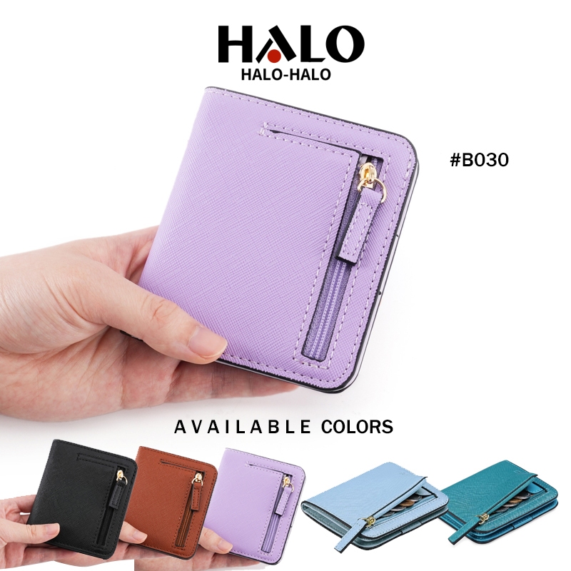 Small Slim Bifold Wallets With Card Slot Mini Coins Plain Leather ...