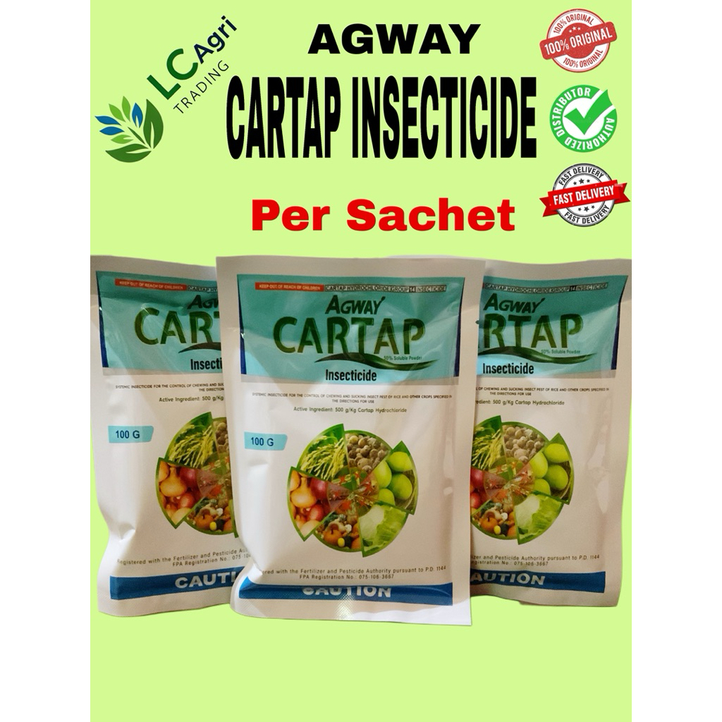 CARTAP Systemic Insecticide per SACHET by AGWAY | Shopee Philippines