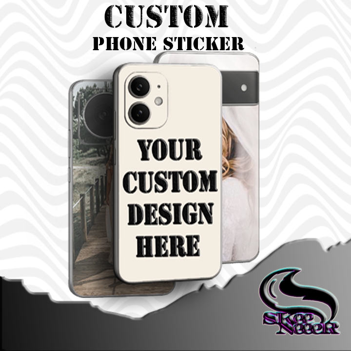 CUSTOMIZE Mobile Phone SKIN STICKER High Quality Sticker for All Mobile ...