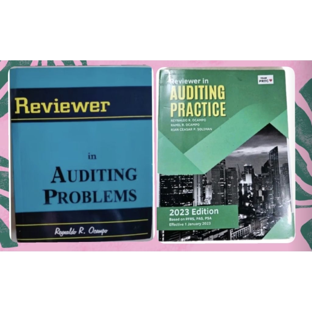 Reviewer in AUDITING PROBLEMS & AUDITING PRACTICE by Ocampo | Shopee ...