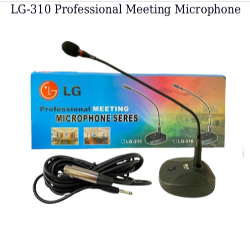 LG-310 Professional Meeting Microphone( 5 meters wire) | Shopee Philippines