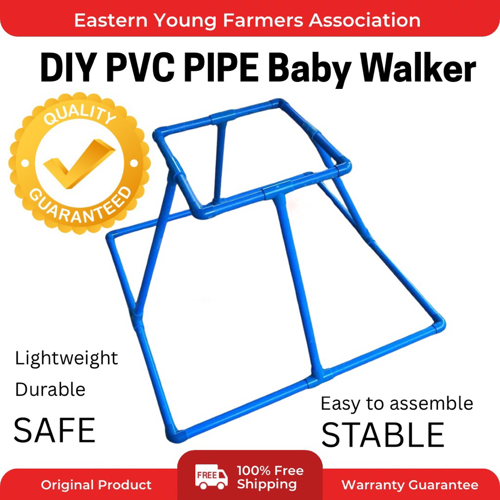 Baby Walker /Safe baby walker / PVC DIY baby walker / PVC Pipe baby ...