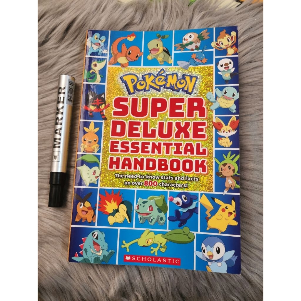 Pokémon Super Deluxe Essential Handbook | with over 800 characters ...