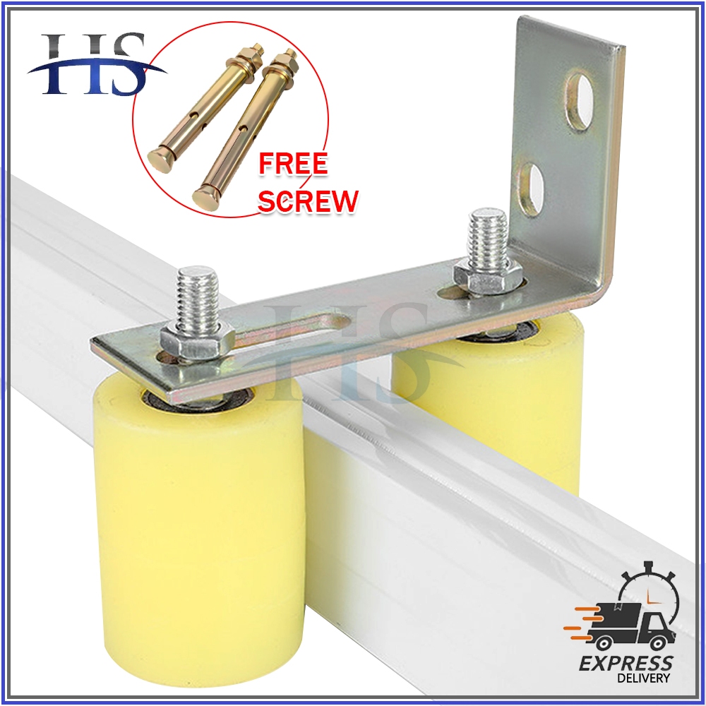 HS 1set Nylon Gate Roller For Sliding Door Bearing Guide Wheel For ...