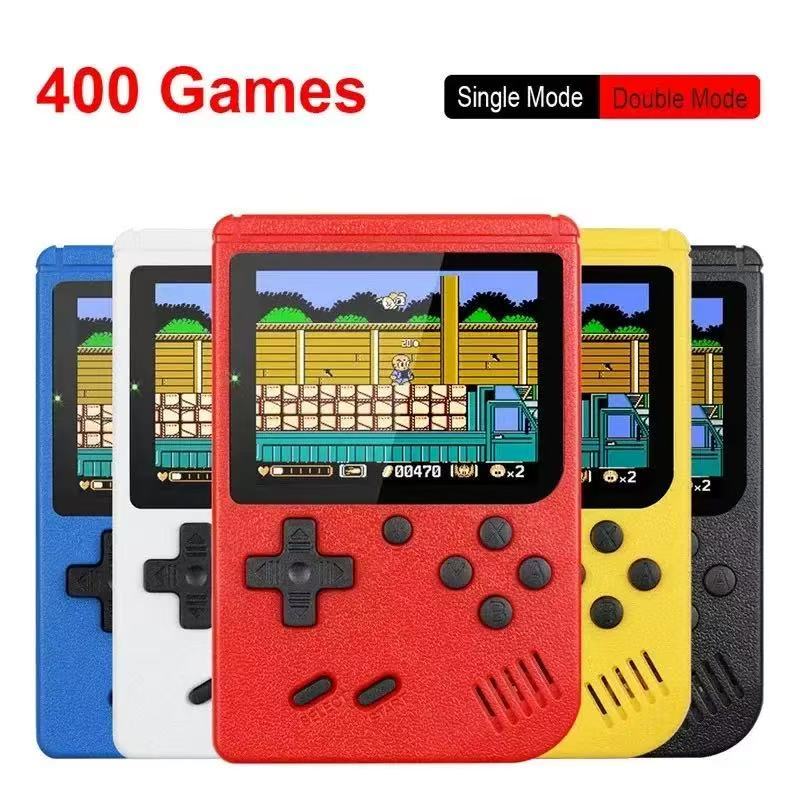 Gameboy Handheld Game Console 400 Games 3-inch Portable Rechargeable ...