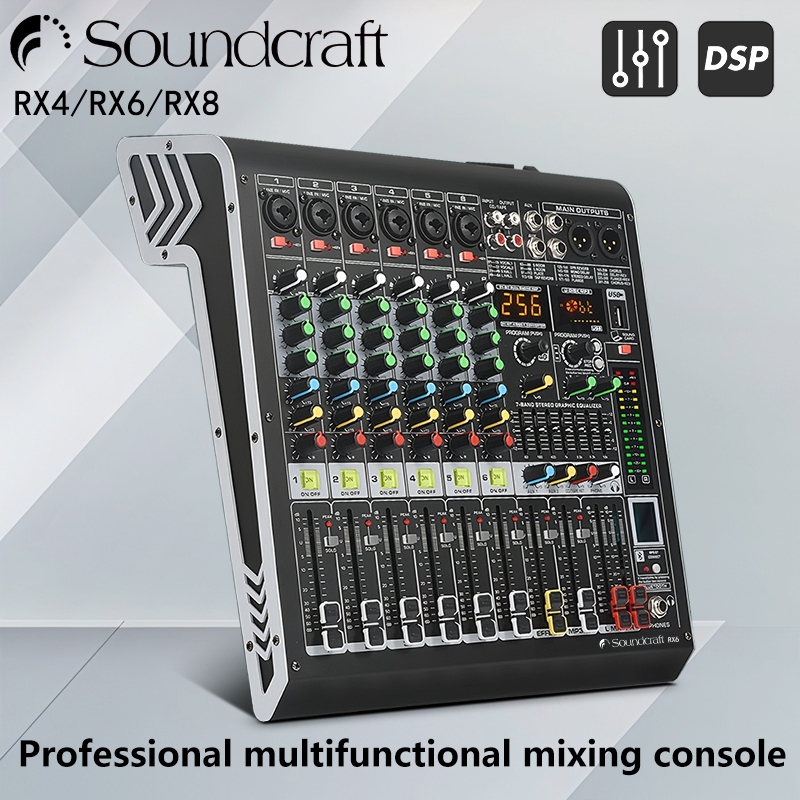 Soundcraft RX4/6/8 professional mixer, professional performance on ...