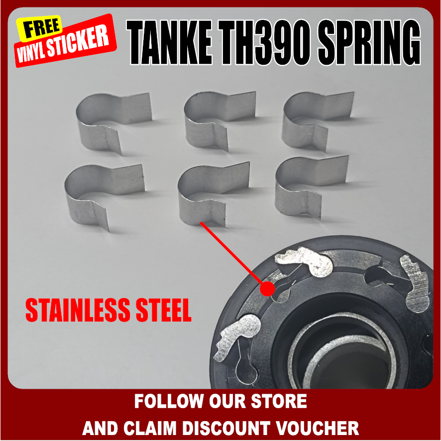 Bicycle Hub Spring for TANKE TH390 and TH240(latest model)6 pcs ...