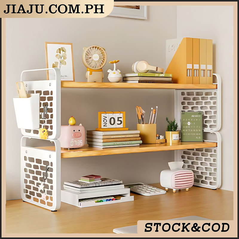 ⚡️COD⚡️Multi-Layer Shelf Office Study Desktop Rack Storage for Home ...