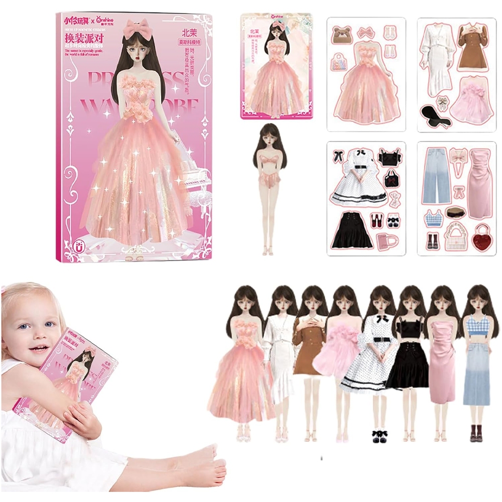 Magnetic Dress Up Doll Shark and Gator