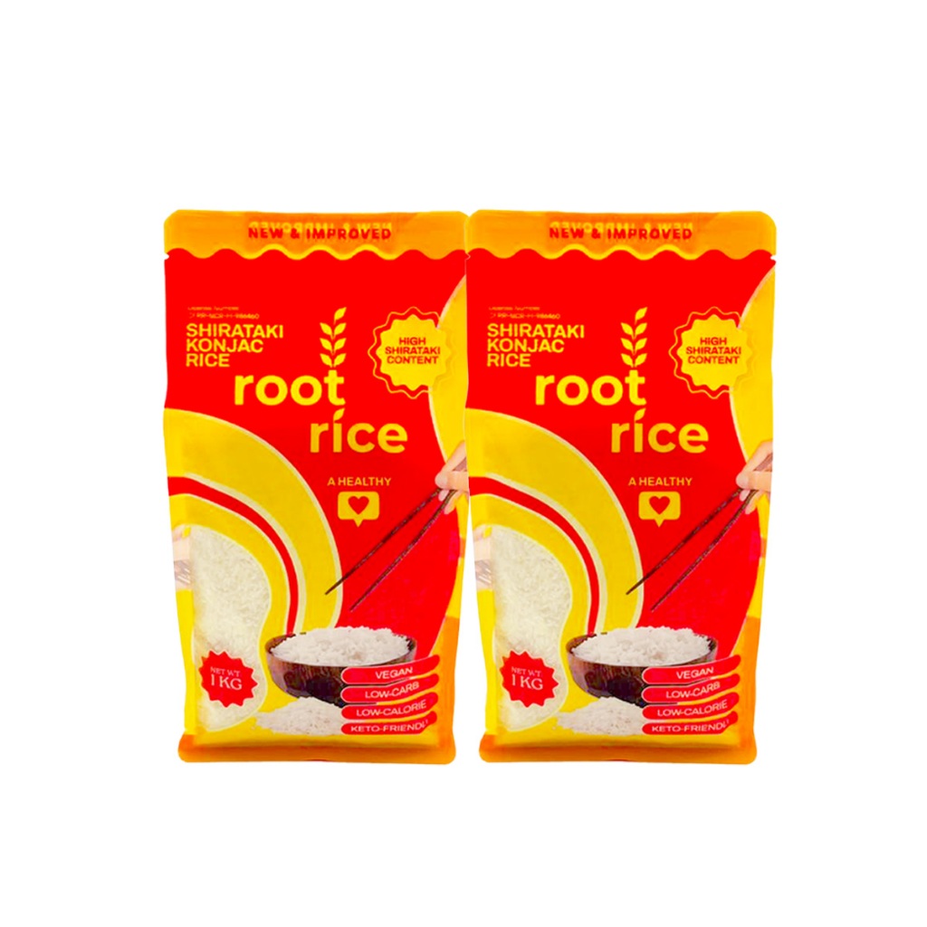 BUY MORE Root Rice Dry Shirataki Konjac Rice Alternative 1KG and Get 10 ...