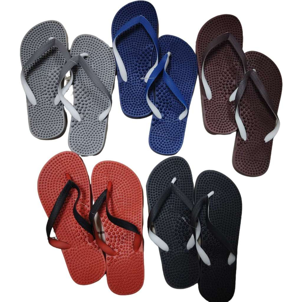 Ama Fashion summer Massage Sipit Slipper 5280-7 | Shopee Philippines