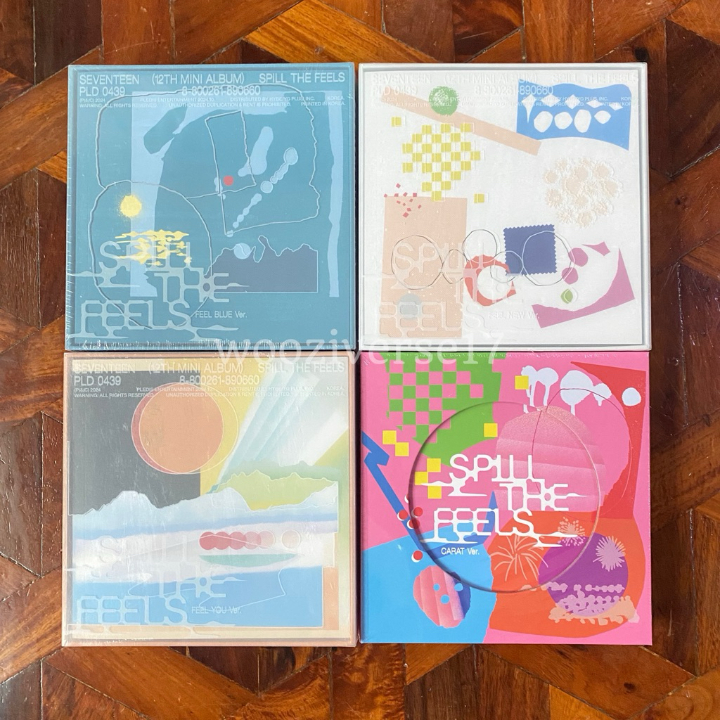 Onhand Sealed Seventeen Spill the Feels Album / Carat Version