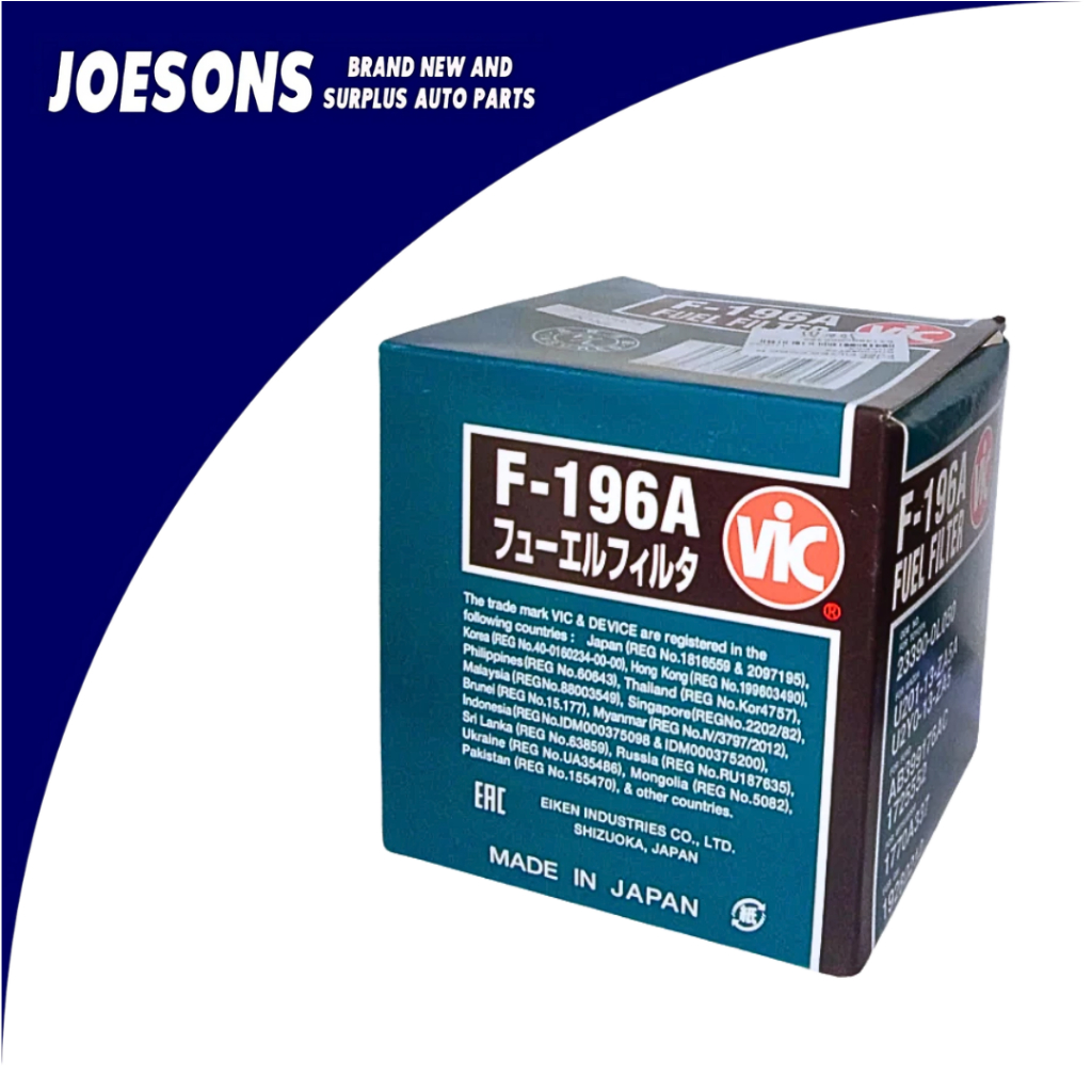 F-196A FUEL FILTER VIC FORD FUEL FILTER | Shopee Philippines
