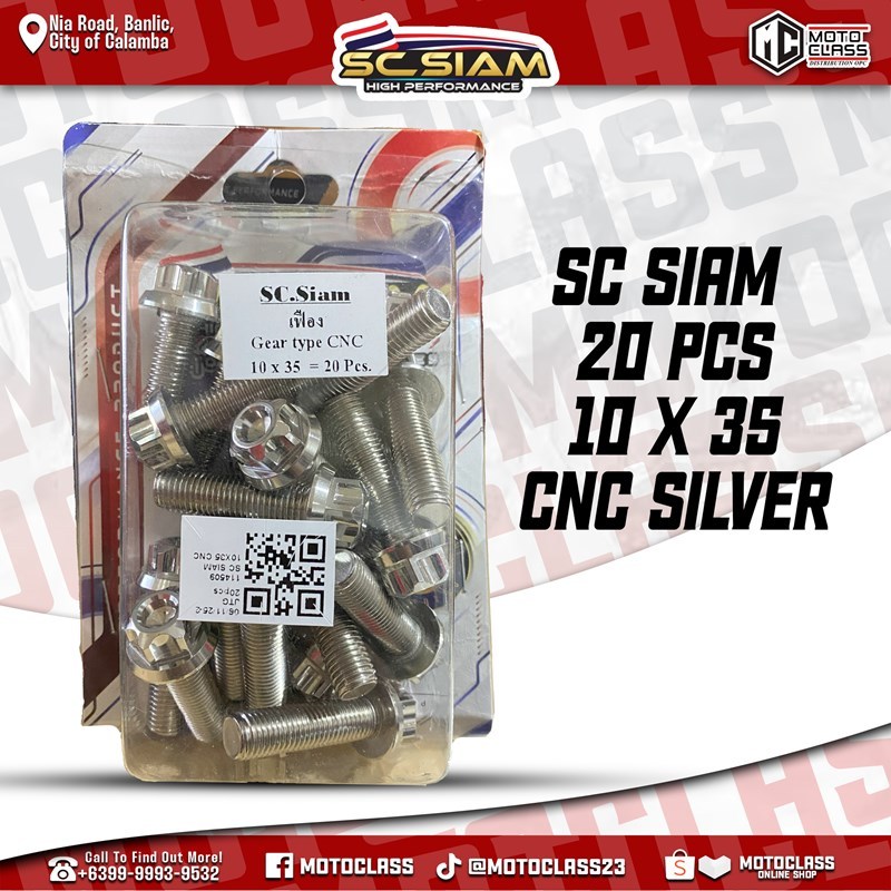 SC SIAM 10X35 CNC SILVER 1 PACK | Shopee Philippines