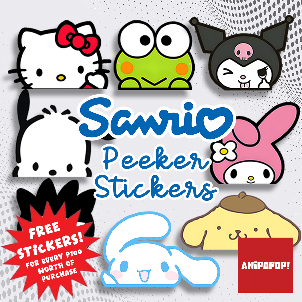 Sanrio Hello Kitty Peeker Stickers Waterproof for tumblers, motorcycles ...