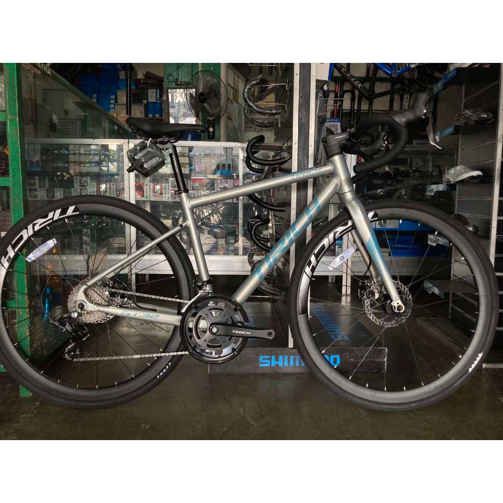 Gravel Tirich GT32 700c 2 x 9spd Sensah Ignite 2x9spd 700x32c 45cm ...