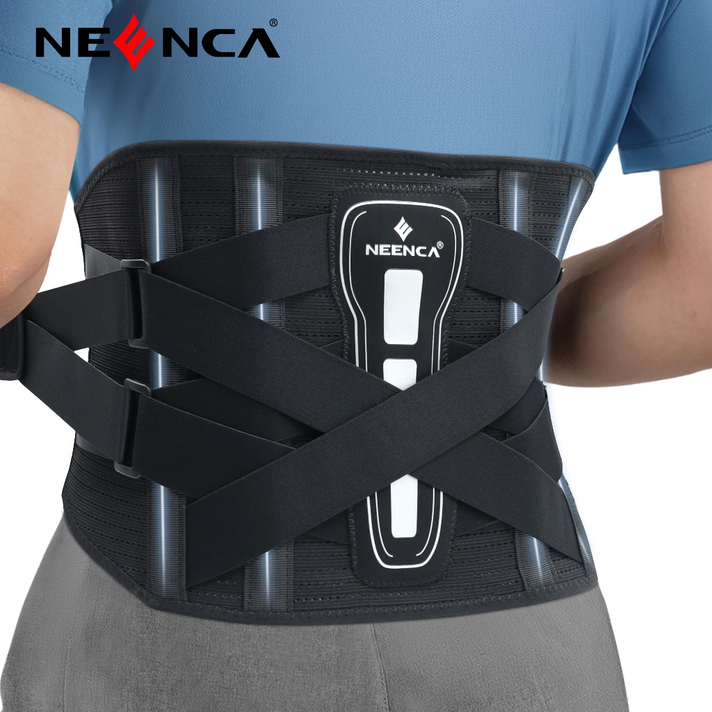 NEENCA Waist Support/Lumbar Back Heavy Support for Men Lower Back Pain ...