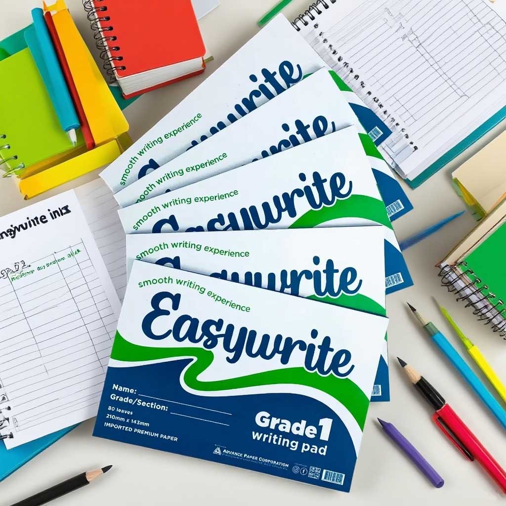EasyWrite Pad Paper 1/4 Pad Paper Grade 4 Grade 1 Grade 2 Grade 3 ...