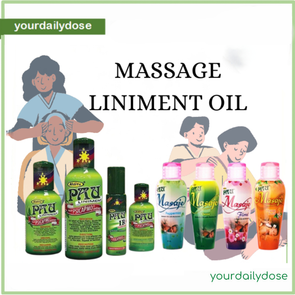 PAU Liniment 10ml | 30ml | 60ml | Roll On & Pau Masaje | Shopee Philippines