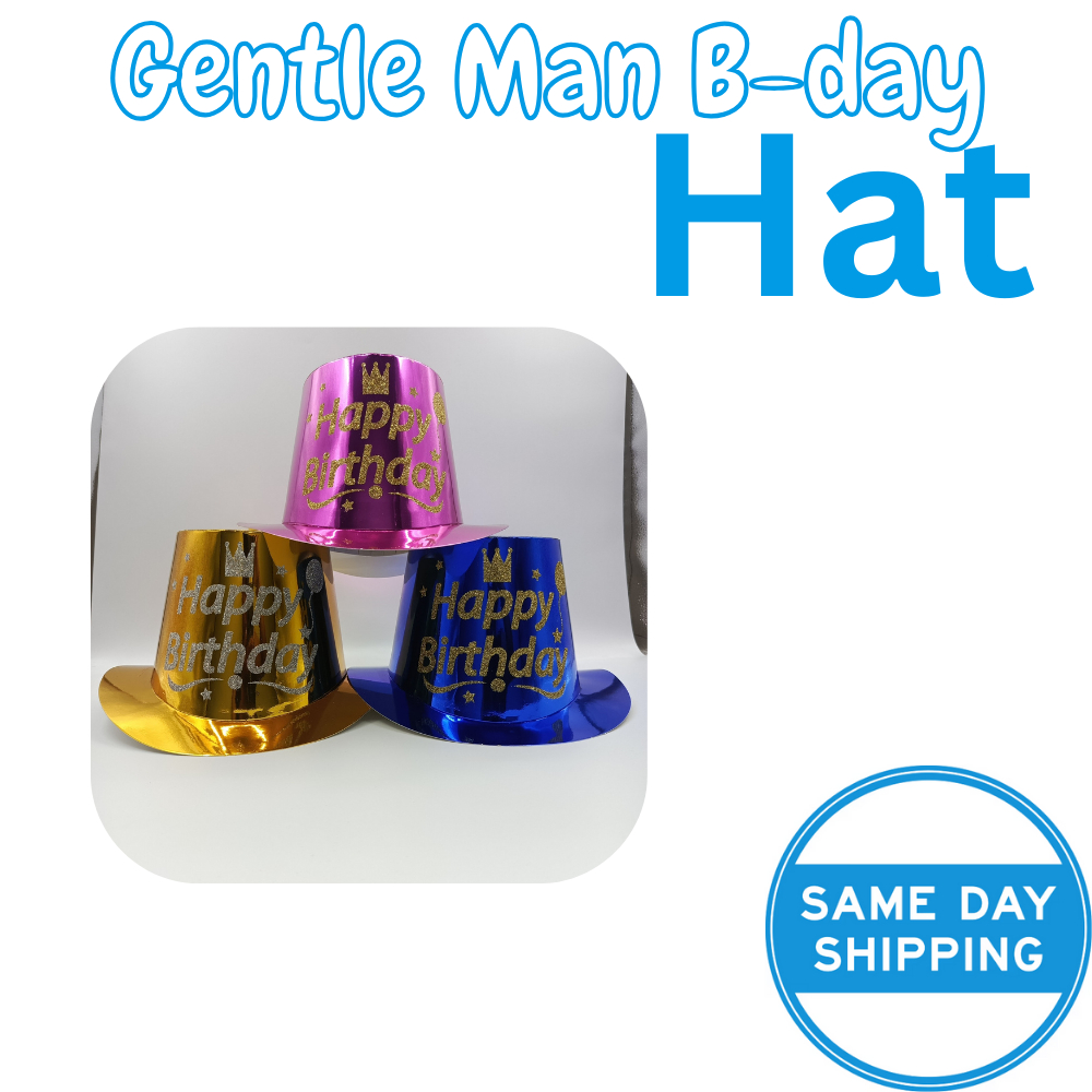 Gentleman Birthday Cap for Men | Classic Hat for Party, Event, Theme ...