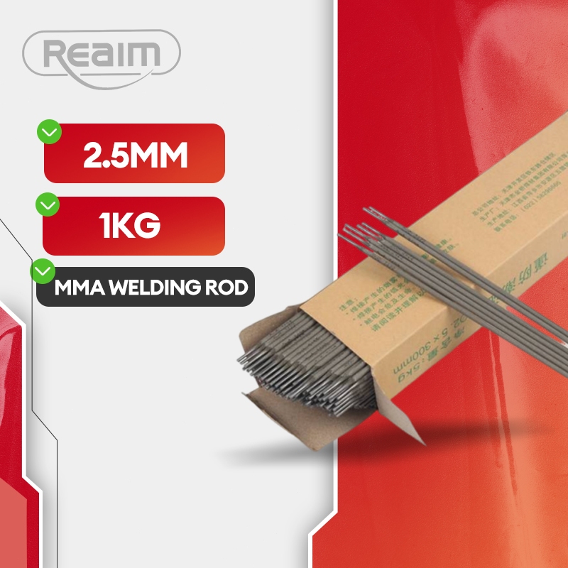 REAIM 1KG 2.5mm Welding Rod Golden Bridge MMA ARC Welding Welder tool ...