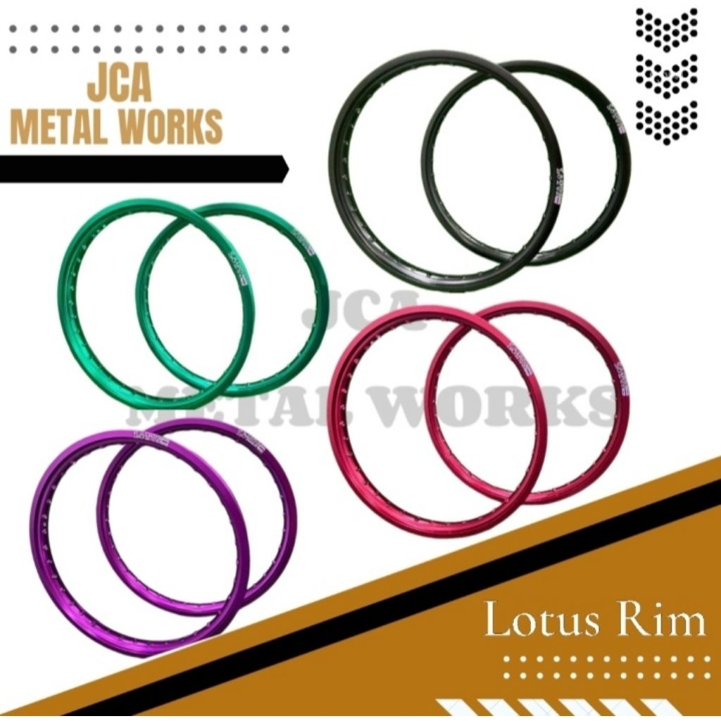 Lotus Rim SET 100% made in thailand 1.4x17 & 1.4×17 | Shopee Philippines