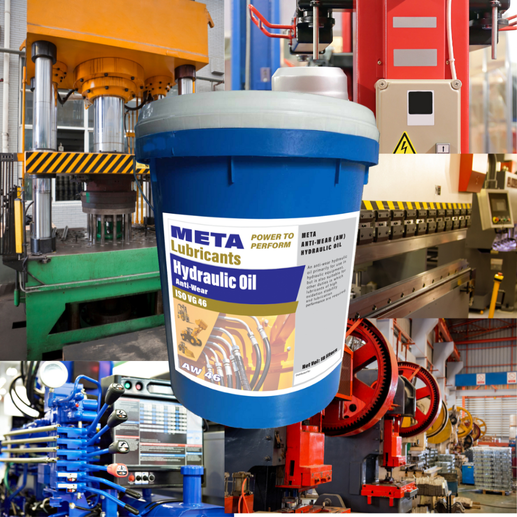 Hydraulic Oil AW 46 - META LUBRICANTS - Pail | Shopee Philippines
