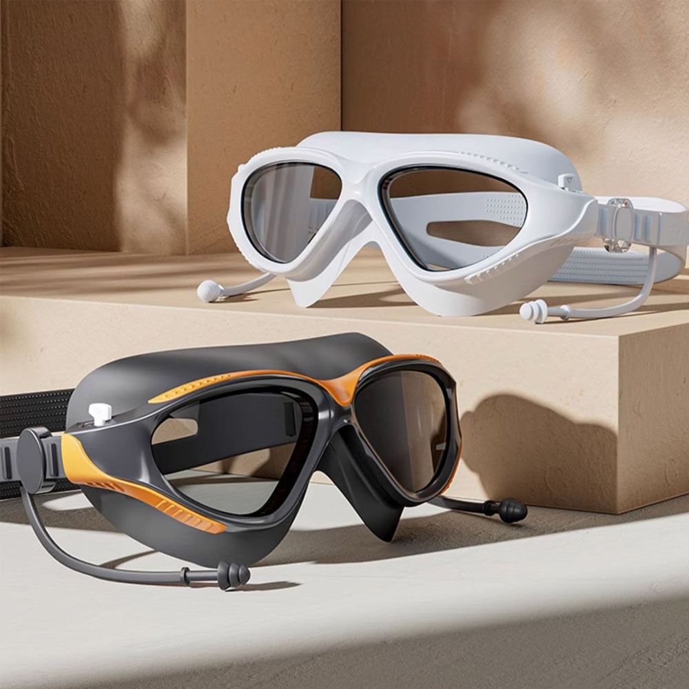professional swimming goggles for men and women,Large frame waterproof ...