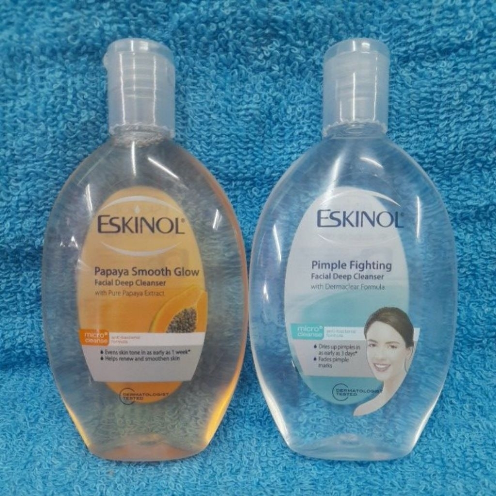 Eskinol Papaya Smooth Glow Facial Deep Cleanser 135ML | Shopee Philippines