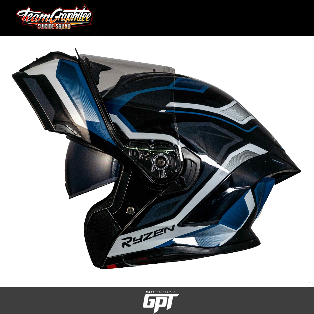 RYZEN HELMET ZX400V SUNMORI MODULAR DUAL VISOR | Shopee Philippines