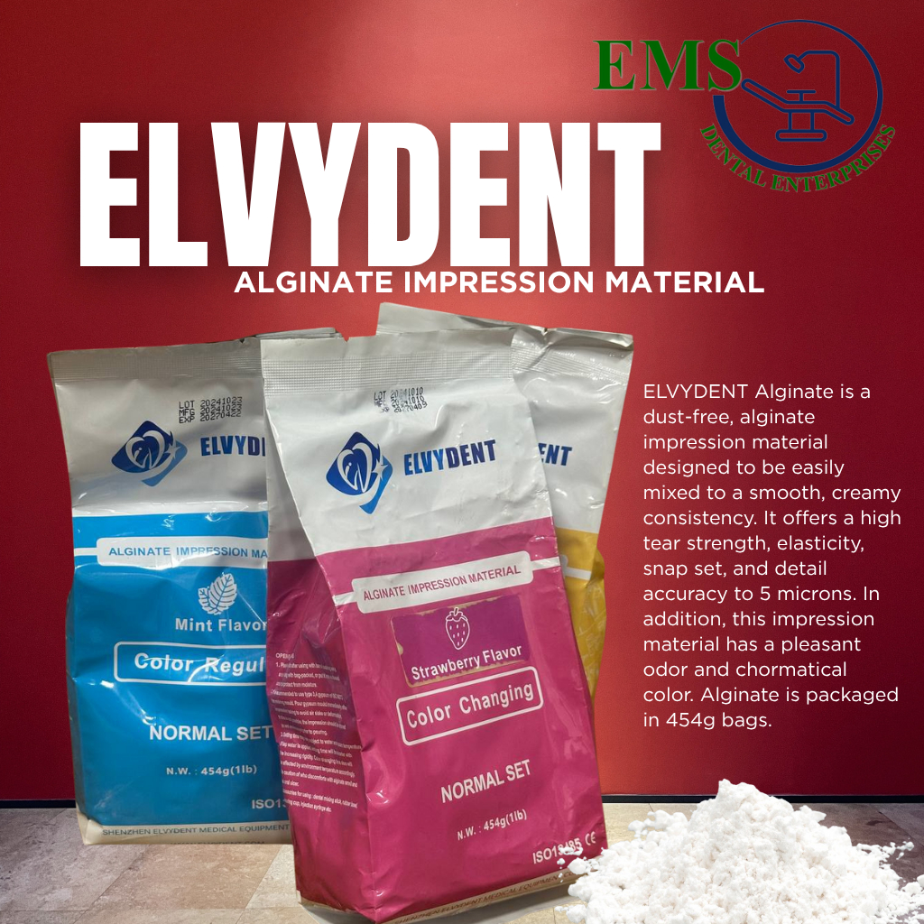Elvydent Alginate Impression Materials Dental 454g Color Regular ...