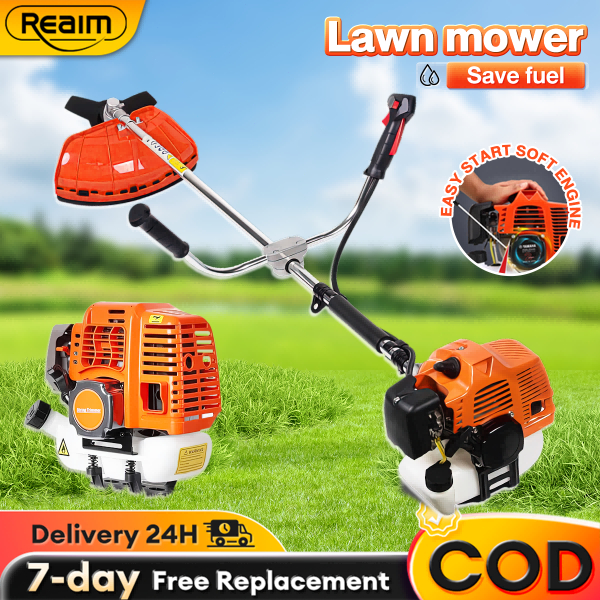 REAIM Grass Cutter Stroke/4 Stroke Gasoline Lawn Mower High