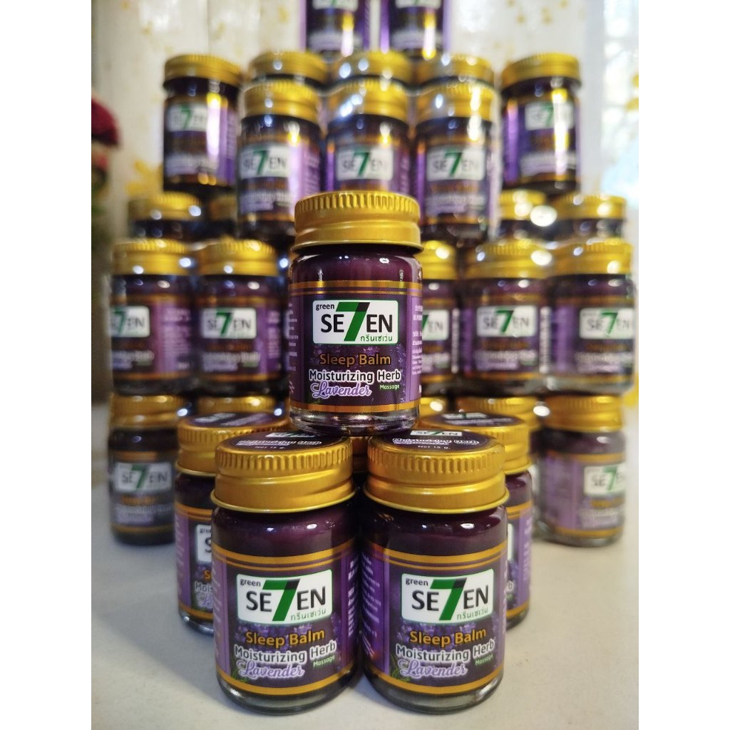 Green seven se7en lavender sleep balm ointment original Thailand ...