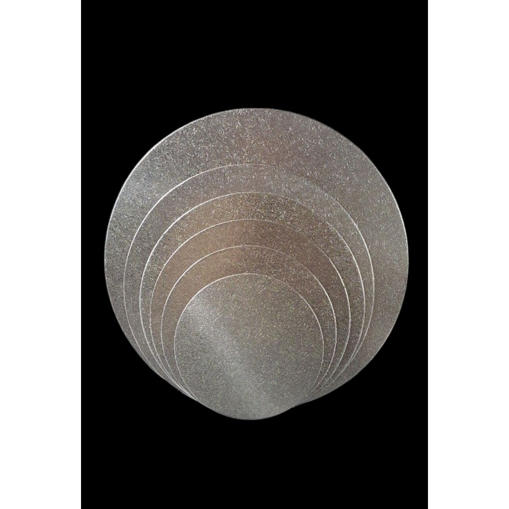 6 inches CAKE BOARD SILVER MATIGAS (2mm THICKNESS) (10 PCS) | Shopee ...