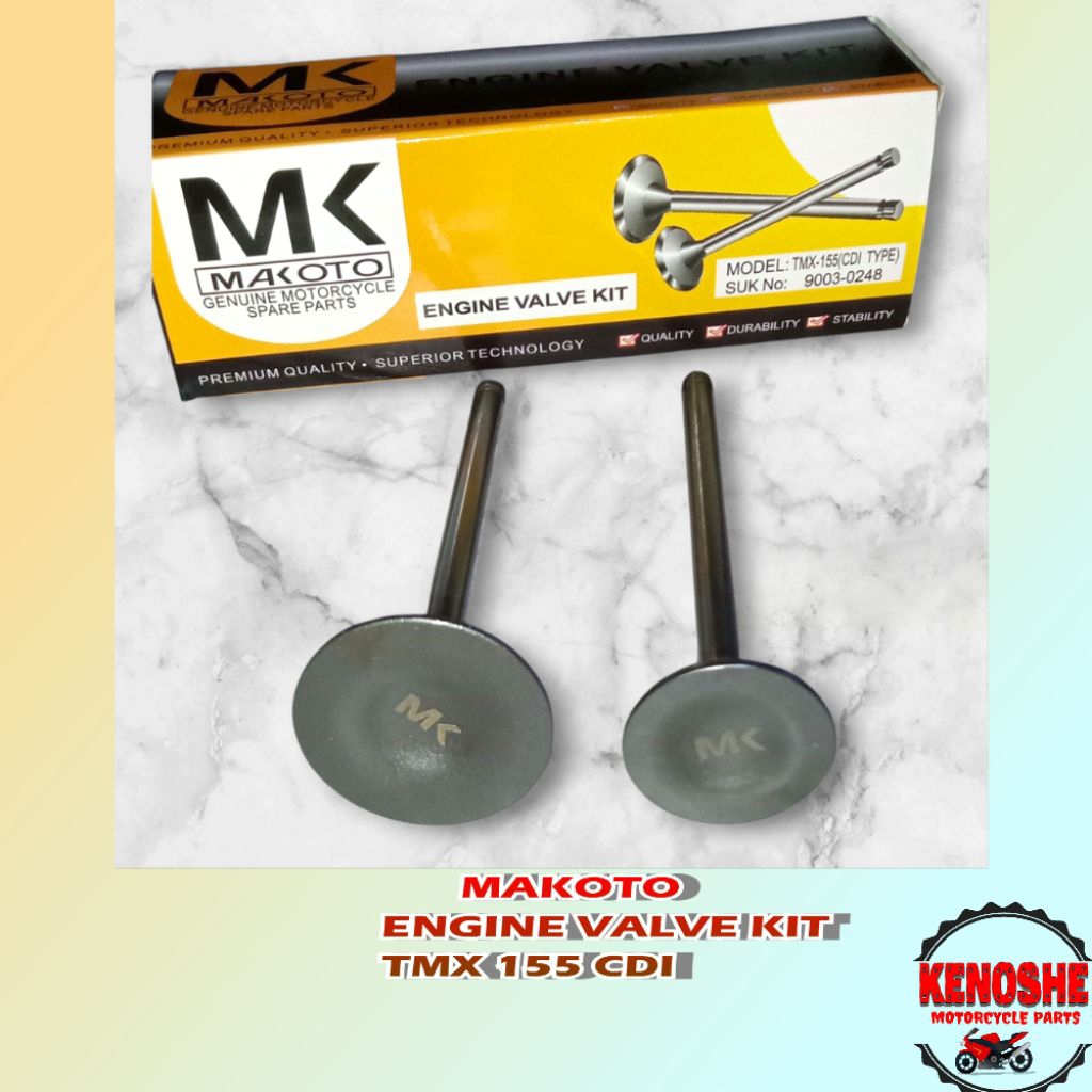 TMX 155 CDI - ENGINE VALVE KIT(MAKOTO) | Shopee Philippines