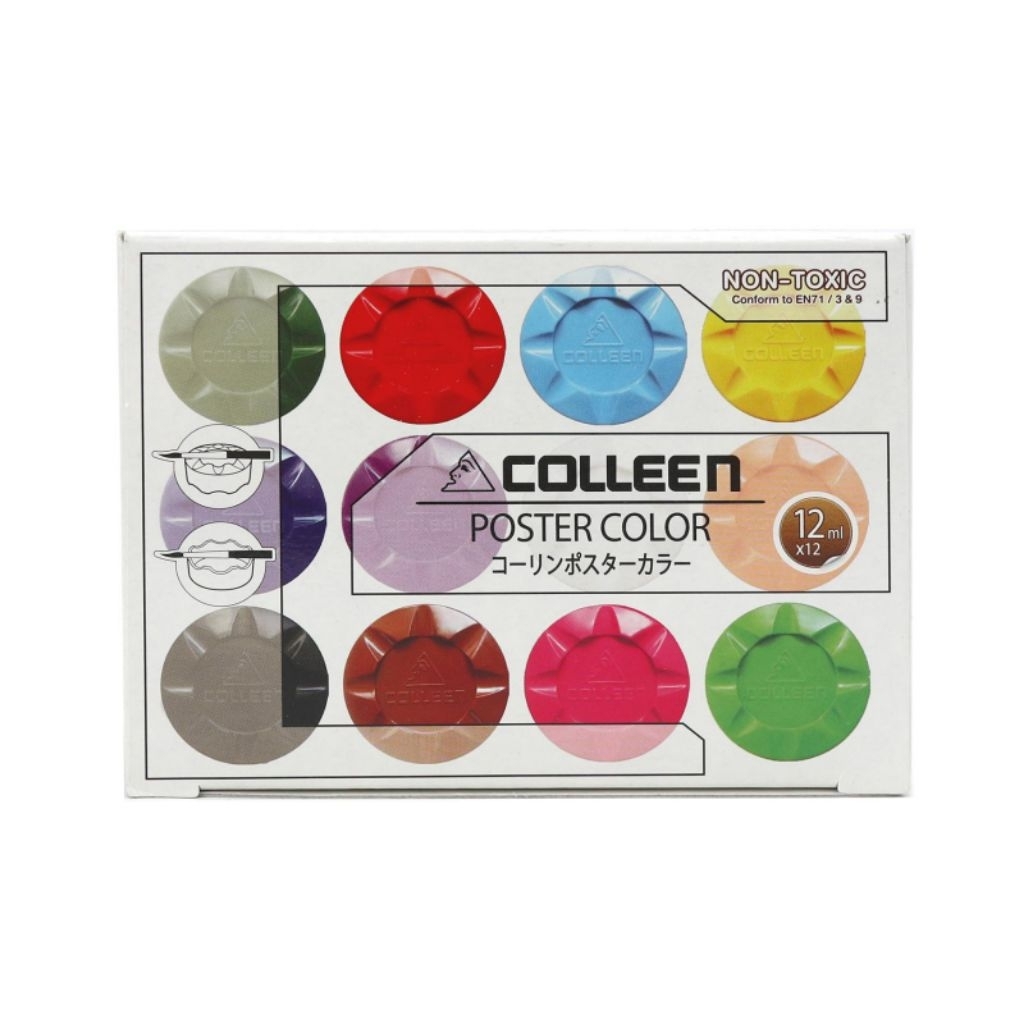 Shop colleen poster color 12ml red for Sale on Shopee Philippines