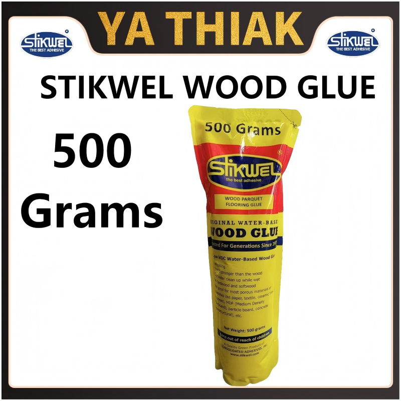STIKWEL Wood Glue – 250g / 500g / 1KG / 1 Gallon – Strong Adhesive for ...