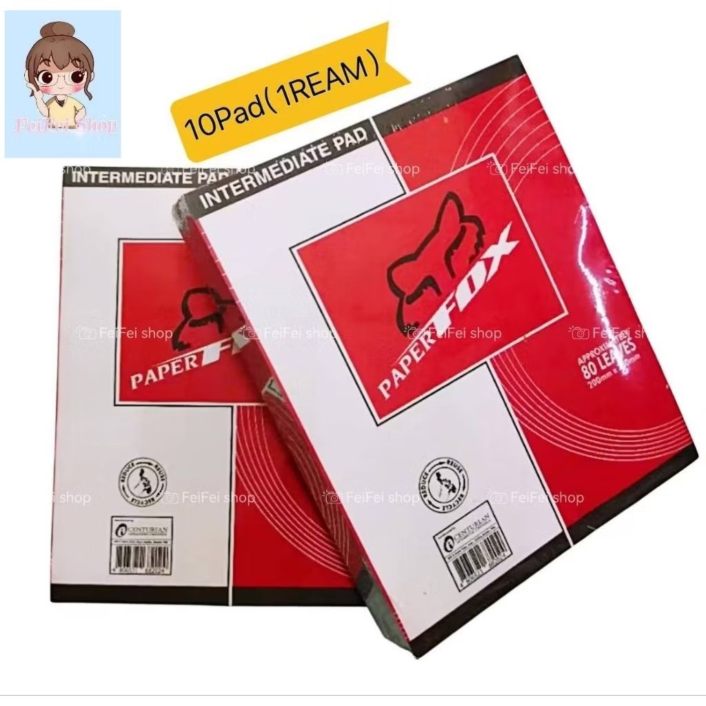10rim (80LVS per RIM) iNTERMIDIATE PAD(LONG QUALITY PAPER) | Shopee ...