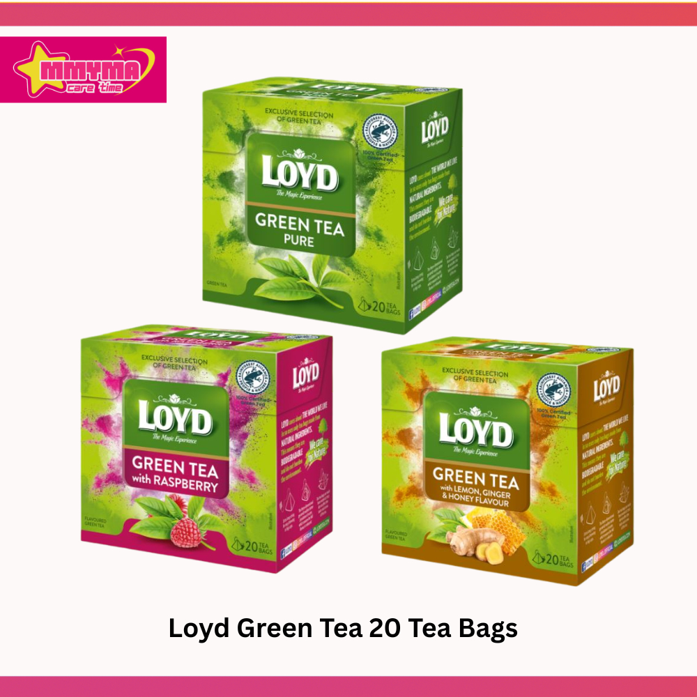 LOYD Green Tea 20 Tea Bags x 2g in 1 Box | Shopee Philippines