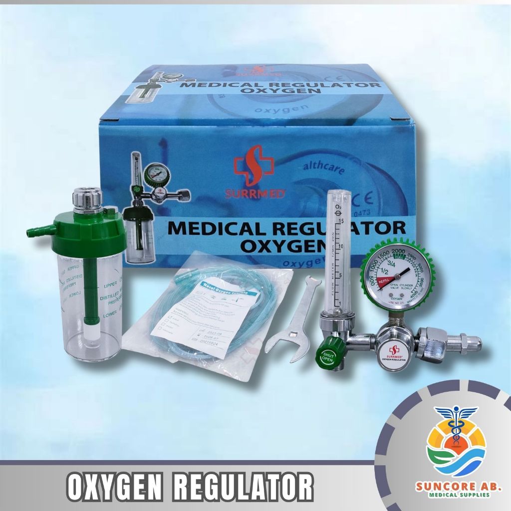 OXYGEN REGULATOR SET SURRMED | Shopee Philippines
