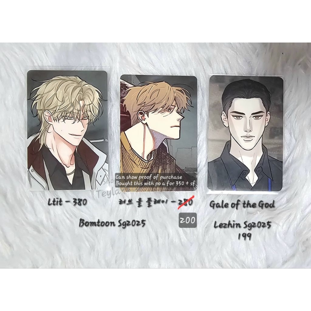 Authentic bomtoon/ Lezhin Sg 2025 Season's Greetings