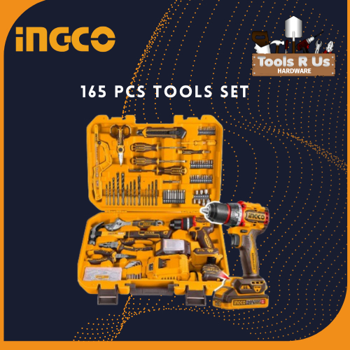 INGCO 165PCS Tools Set HKTHP11651 | CORDLESS TOOLS | MERVILLE | Shopee ...