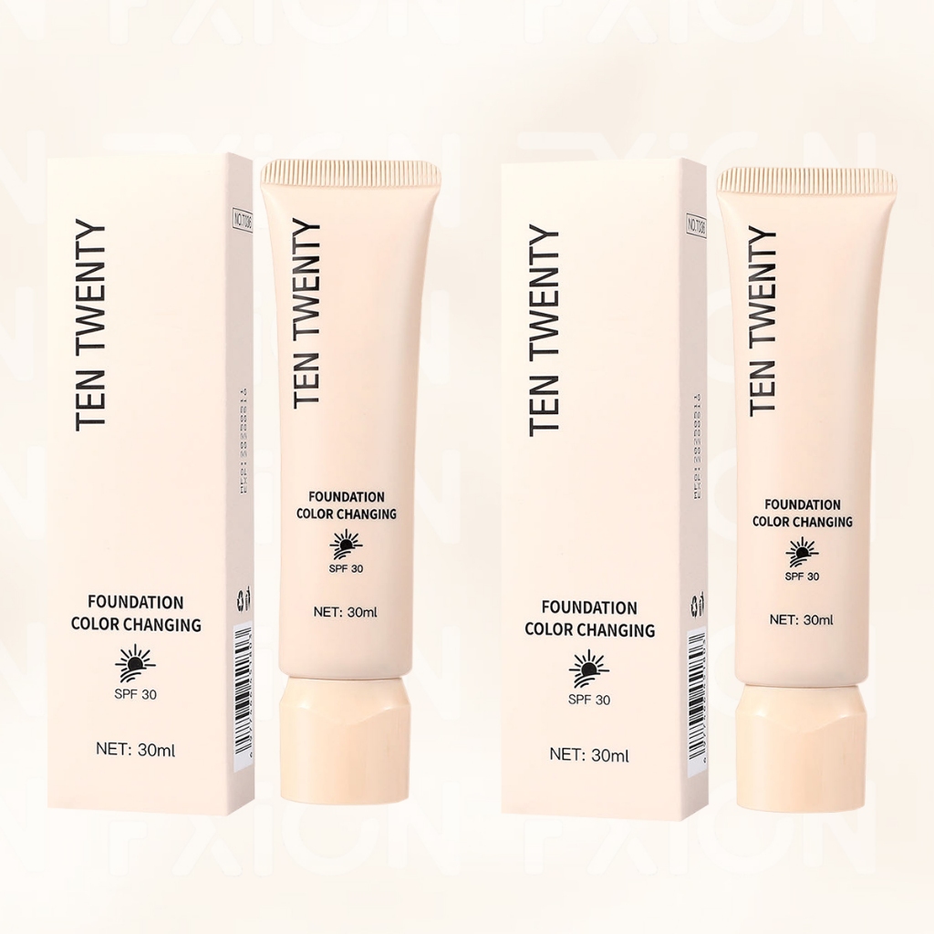 TEN TWENTY Color Changing Foundation SPF30 2-in-1 Magic Sunscreen ...