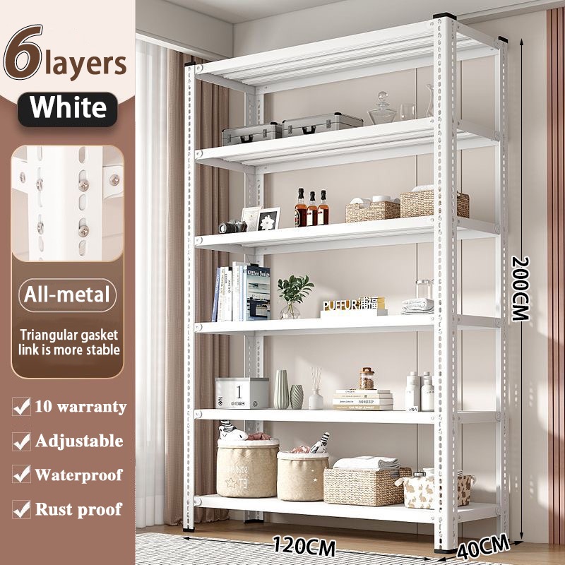 Metal Rack Adjustable Heavy Duty Stainless organizer storage Steel ...