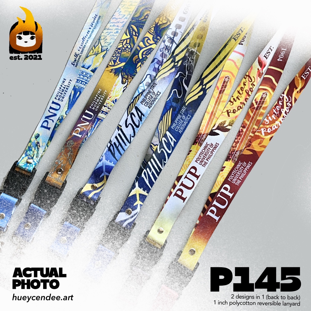(2 in 1) REVERSIBLE (BALIKTARAN) PUP & PNU LANYARDS UNOFFICIAL ...