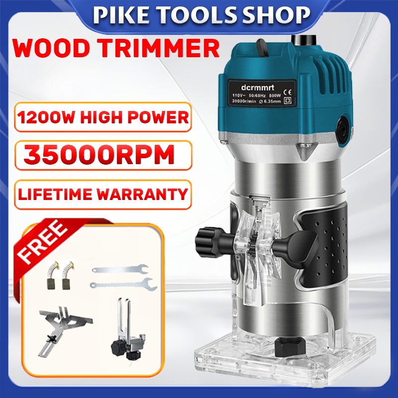 Handheld Palm Wood Router Trimmer Engraving Electric Slotting Trimming ...